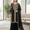 LG 2122 Black | Roman Salwar Suit with Sequins Work & Embroidery Work. Special Price ₹2149. Delivery 4-6 Working Days. Shop now. | Casual Suits, Jump Suits, Creative suits, Designer Suits, Palazzo Suits, Party Wear Suits, Patiala Suits, Salwar suit, Straight Suits