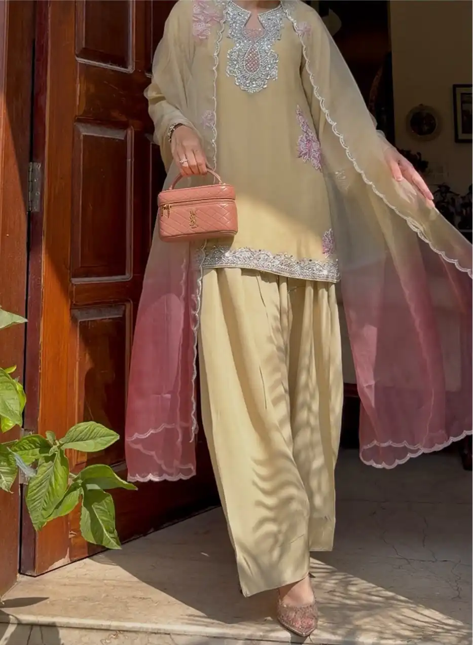 KD 1626 Cream Rayon Butti Silk Salwar Suit with Embroidery Work. Special Price ₹2099. Delivery 4-6 Working Days. Shop now. | Casual Suits, Jump Suits, Creative suits, Designer Suits, Palazzo Suits, Party Wear Suits, Patiala Suits, Salwar suit, Straight Suits