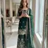WW 1250 Cool Faux Georgette With 5 mm Sequence Work Salwar Suit Wedding, Party, Festive, Events Etc. Expected Delivery 4-6 Working Days @2399/- | Casual Suits, Jump Suits, Creative suits, Designer Suits, Palazzo Suits, Party Wear Suits, Patiala Suits, Salwar suit, Straight Suits
