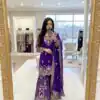 WW 1250 Purple Faux Georgette With 5 mm Sequence Work Salwar Suit Wedding, Party, Festive, Events Etc. Expected Delivery 4-6 Working Days @2399/- | Casual Suits, Jump Suits, Creative suits, Designer Suits, Palazzo Suits, Party Wear Suits, Patiala Suits, Salwar suit, Straight Suits