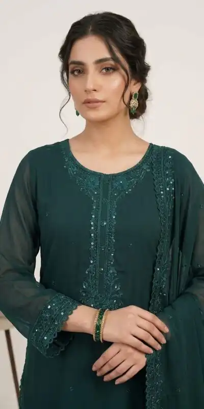 LG 2117 Teal Color Faux Georgette Salwar Suit with Designer Work. Affordable Price ₹2049. Delivery 4-6 Working Days. Shop now. | Casual Suits, Jump Suits, Creative suits, Designer Suits, Palazzo Suits, Party Wear Suits, Patiala Suits, Salwar suit, Straight Suits