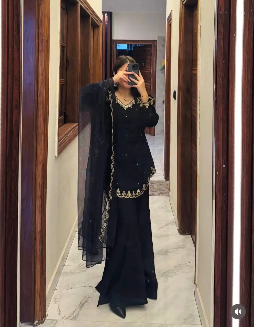 WW 1247 Black Roman Silk Salwar Suit with Embroidery Work & Sequins Work. Now at just ₹1899. Delivery 4-6 Working Days. Shop now. | Casual Suits, Jump Suits, Creative suits, Designer Suits, Palazzo Suits, Party Wear Suits, Patiala Suits, Salwar suit, Straight Suits