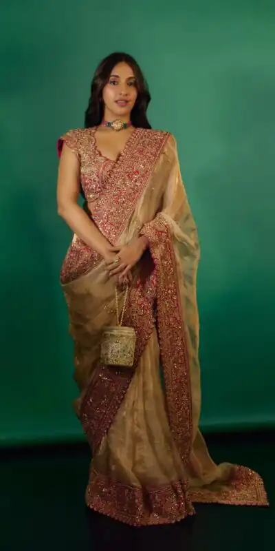 KD 631 Cream Cream Glass Organza Silk Saree Perfect for Wedding, Party, Holi, Haldi, Pooja – . Now at just ₹2099. Delivery 4-6 Working Days. Shop now. | Creative Sarees, Bollywood Sarees, Designer Sarees, Embroidered Sarees, Ethnic Saree, Modern Digital sarees, Party Wear Sarees, Sarees