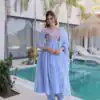 KA 1239 Lavender Roman Silk Gown Perfect for Wedding, Party, Reception, Karwa Chauth, Baby Shower – . Now at just ₹2599. Delivery 4-6 Working Days. Shop | Casual Suits, Bollywood Gowns, Creative Gowns, Designer Gowns, Embroidered Gowns, Gowns, Party Wear Gowns