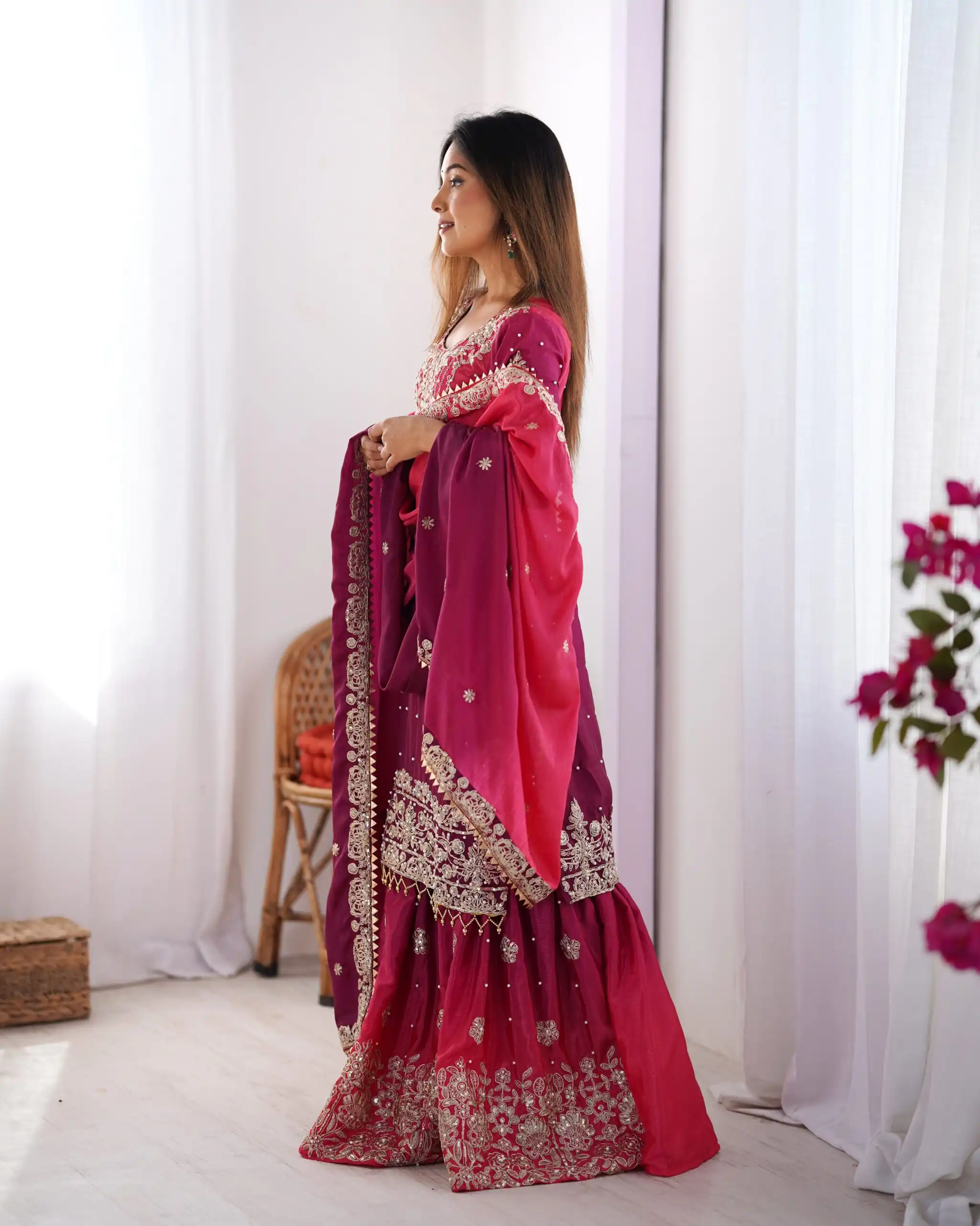 SP 01 Red Color Chinon Silk Designer Work Salwar Suit in Get it for ₹2499. Delivery 4-6 Working Days. Best Online Shop now. | Casual Suits, Jump Suits, Creative suits, Designer Suits, Palazzo Suits, Party Wear Suits, Patiala Suits, Salwar suit, Straight Suits
