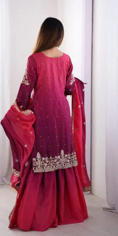 SP 01 Red Color Chinon Silk Designer Work Salwar Suit in Get it for ₹2499. Delivery 4-6 Working Days. Best Online Shop now. | Casual Suits, Jump Suits, Creative suits, Designer Suits, Palazzo Suits, Party Wear Suits, Patiala Suits, Salwar suit, Straight Suits