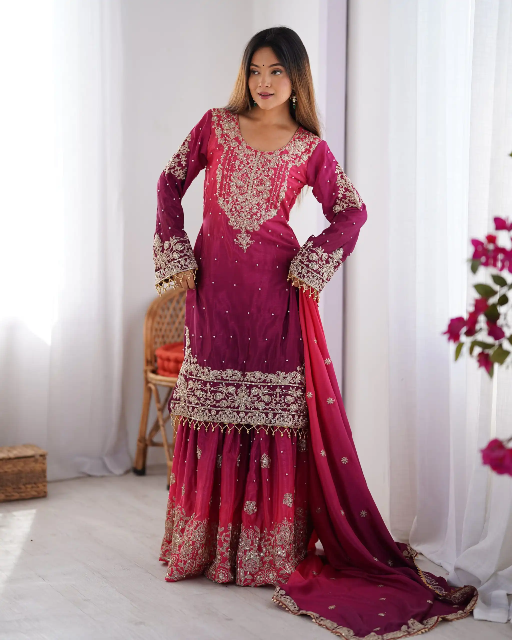 SP 01 Red Color Chinon Silk Designer Work Salwar Suit in Get it for ₹2499. Delivery 4-6 Working Days. Best Online Shop now. | Casual Suits, Jump Suits, Creative suits, Designer Suits, Palazzo Suits, Party Wear Suits, Patiala Suits, Salwar suit, Straight Suits