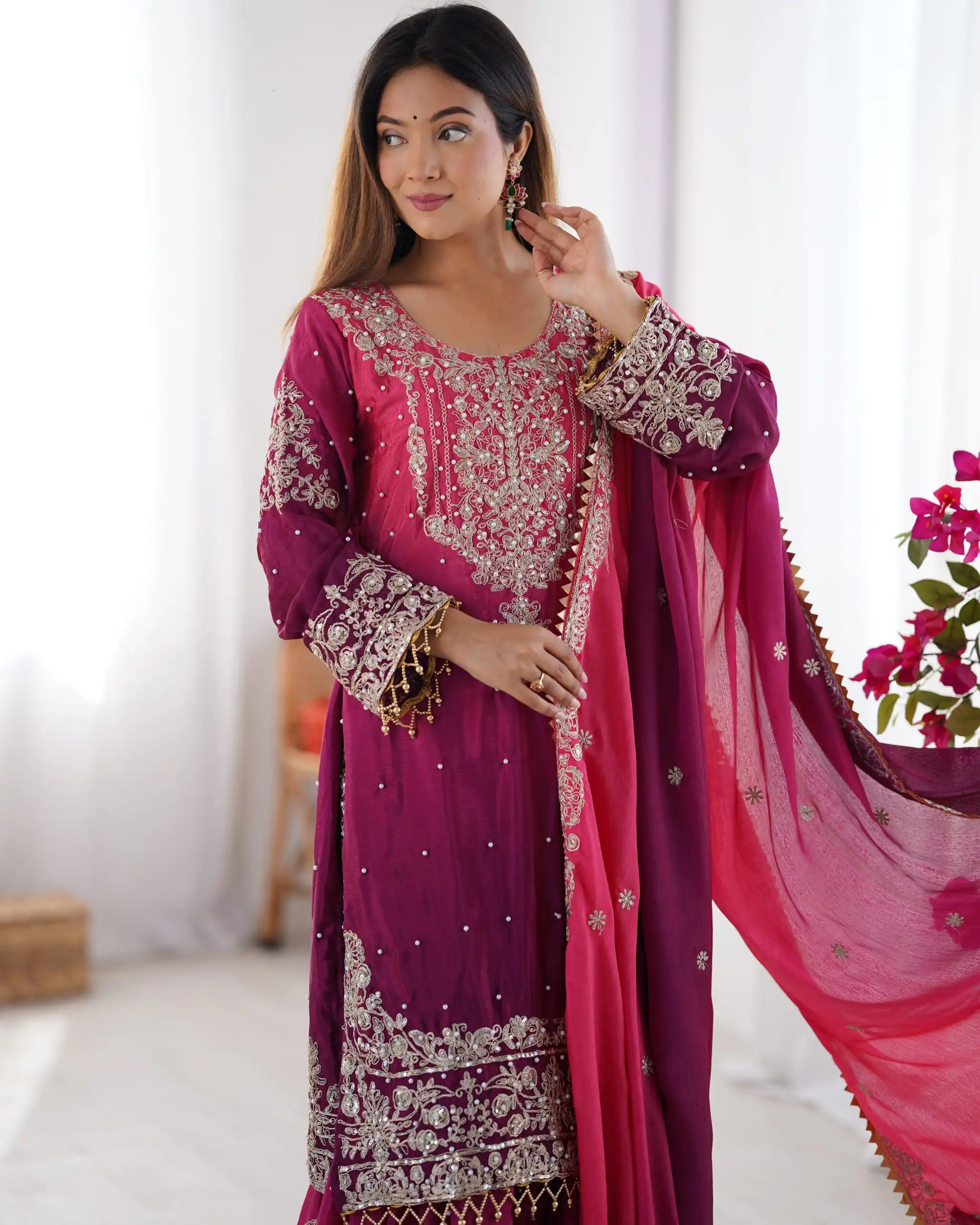SP 01 Red Color Chinon Silk Designer Work Salwar Suit in Get it for ₹2499. Delivery 4-6 Working Days. Best Online Shop now. | Casual Suits, Jump Suits, Creative suits, Designer Suits, Palazzo Suits, Party Wear Suits, Patiala Suits, Salwar suit, Straight Suits