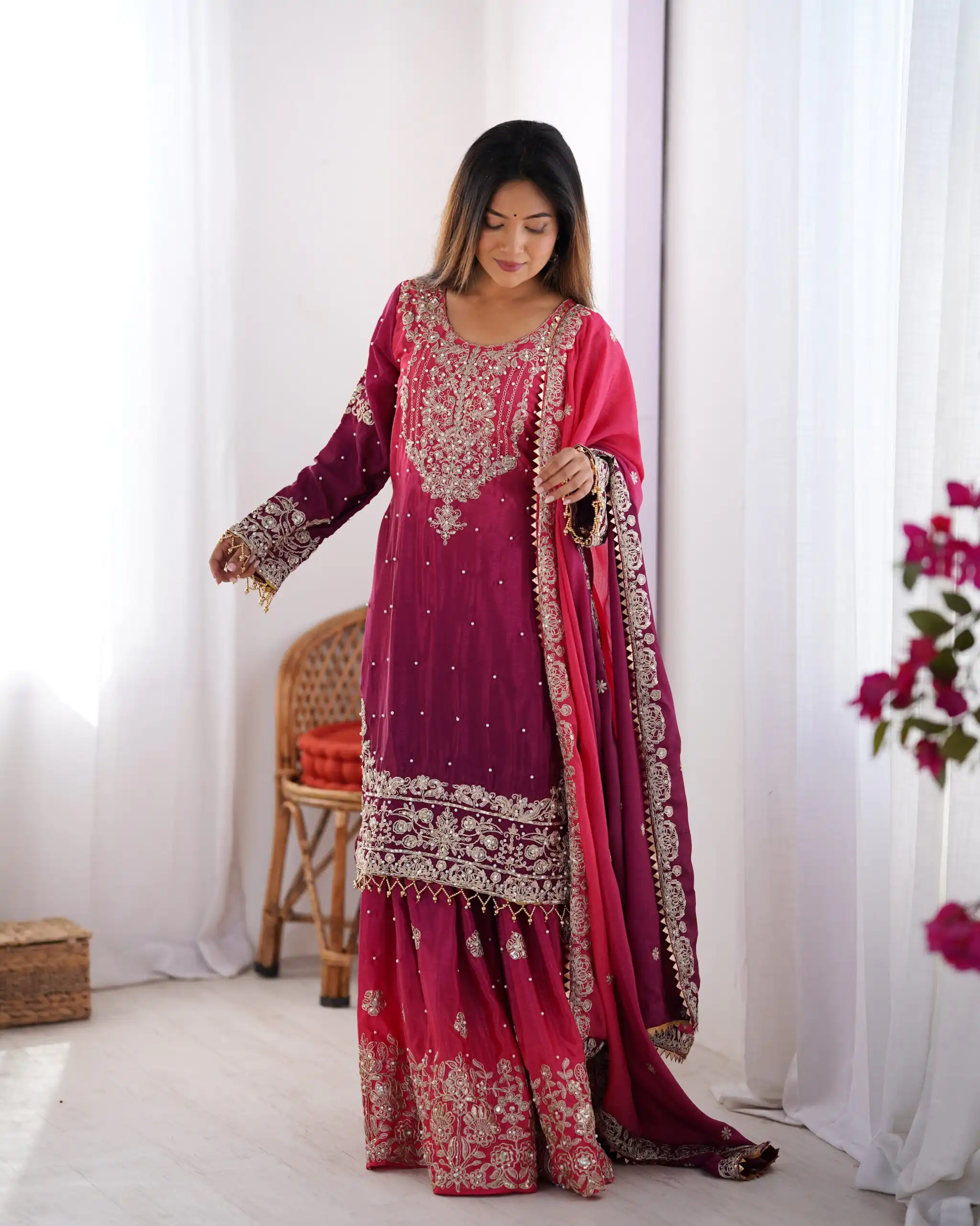 SP 01 Red Color Chinon Silk Designer Work Salwar Suit in Get it for ₹2499. Delivery 4-6 Working Days. Best Online Shop now. | Casual Suits, Jump Suits, Creative suits, Designer Suits, Palazzo Suits, Party Wear Suits, Patiala Suits, Salwar suit, Straight Suits