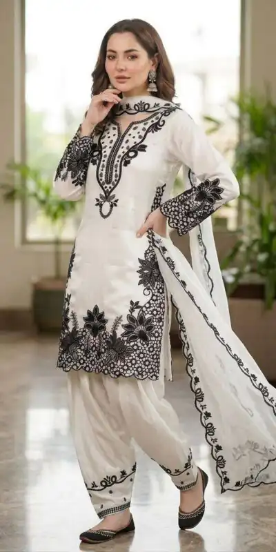 LG 2090 White in Glass Roman Sequins Work & Embroidery Work Salwar Suit . Special Price ₹2399. Delivery 4-6 Working Days. Shop now. | Casual Suits, Jump Suits, Creative suits, Designer Suits, Palazzo Suits, Party Wear Suits, Patiala Suits, Salwar suit, Straight Suits