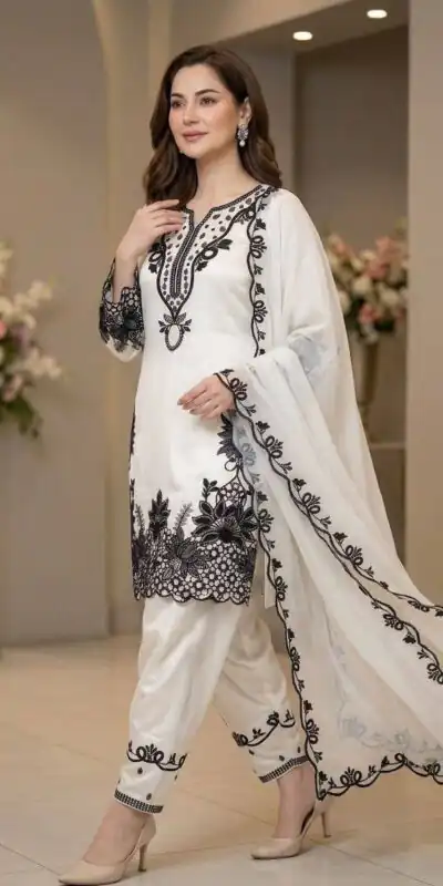 LG 2090 White in Glass Roman Sequins Work & Embroidery Work Salwar Suit . Special Price ₹2399. Delivery 4-6 Working Days. Shop now. | Casual Suits, Jump Suits, Creative suits, Designer Suits, Palazzo Suits, Party Wear Suits, Patiala Suits, Salwar suit, Straight Suits