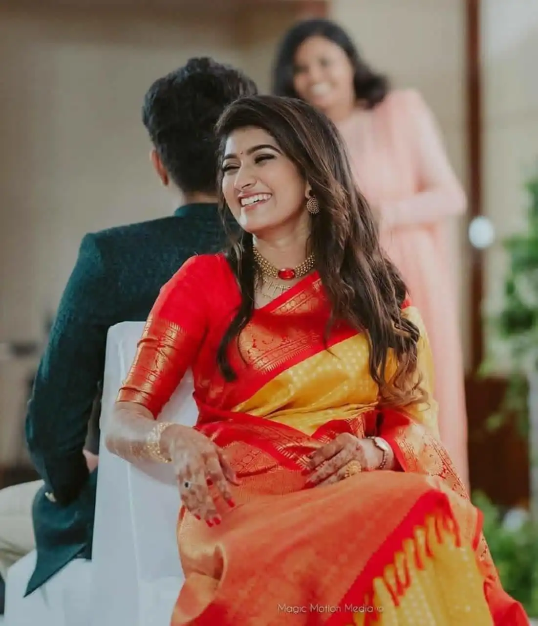 KP 2092 Yellow Color Yellow Soft Lichi Silk Saree with Jacquard Work. Best Price ₹1449. Delivery 4-6 Working Days. Shop now. | Creative Sarees, Bollywood Sarees, Designer Sarees, Embroidered Sarees, Ethnic Saree, Modern Digital sarees, Party Wear Sarees, Sarees