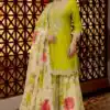 ZC 8011 Green Chinon Silk Salwar Suit with Embroidery Work & Sequins Work. Get it for ₹2399. Delivery 4-6 Working Days. Shop now. | Casual Suits, Jump Suits, Creative suits, Designer Suits, Palazzo Suits, Party Wear Suits, Patiala Suits, Salwar suit, Straight Suits