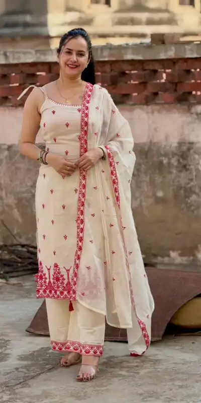MF 476 Pink Embroidery Sequins Work Salwar Suit in Pink Maska Cotton Silk. Wedding, Party, Festive, Price 2049 - Delivery 4-6 Working Days. Shop now. | Casual Suits, Jump Suits, Creative suits, Designer Suits, Palazzo Suits, Party Wear Suits, Patiala Suits, Salwar suit, Straight Suits