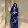 VLM 322 Blue Georgette Salwar Suit Perfect for Wedding, Party, Housewarming, Durga Puja, Festival Celebrations – . Grab it for ₹1949. Delivery 4-6 Workin | Casual Suits, Jump Suits, Creative suits, Designer Suits, Palazzo Suits, Party Wear Suits, Patiala Suits, Salwar suit, Straight Suits
