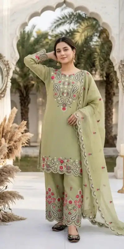MT 1078 Pista Roman Silk Salwar Suit Perfect for Wedding, Party, Ethnic Day, Anniversary, Diwali – . Now at just ₹2399. Delivery 4-6 Working Days. | Casual Suits, Jump Suits, Creative suits, Designer Suits, Palazzo Suits, Party Wear Suits, Patiala Suits, Salwar suit, Straight Suits