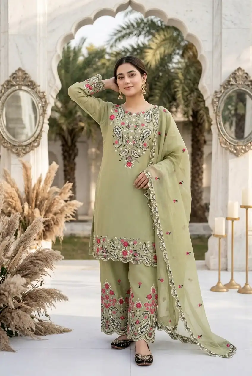 MT 1078 Pista Roman Silk Salwar Suit Perfect for Wedding, Party, Ethnic Day, Anniversary, Diwali – . Now at just ₹2399. Delivery 4-6 Working Days. | Casual Suits, Jump Suits, Creative suits, Designer Suits, Palazzo Suits, Party Wear Suits, Patiala Suits, Salwar suit, Straight Suits