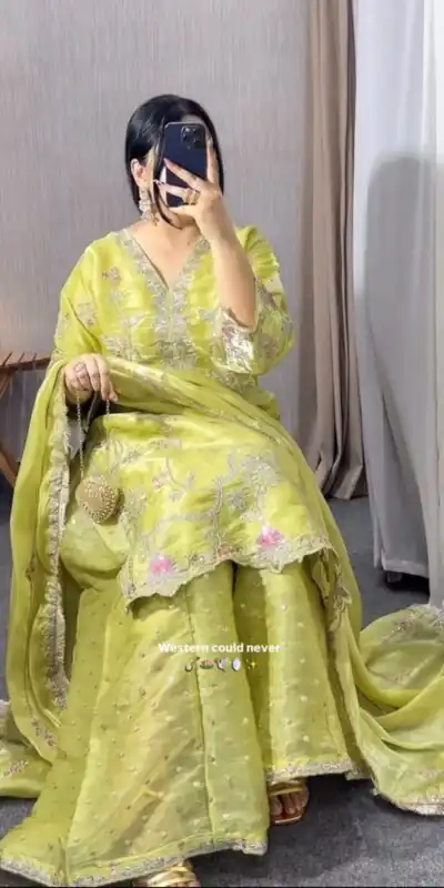 VLM 342 Pista Color Zimmy Silk Salwar Suit with Embroidery Work. Affordable Price ₹2149. Delivery 4-6 Working Days. Shop now. | Casual Suits, Jump Suits, Creative suits, Designer Suits, Palazzo Suits, Party Wear Suits, Patiala Suits, Salwar suit, Straight Suits