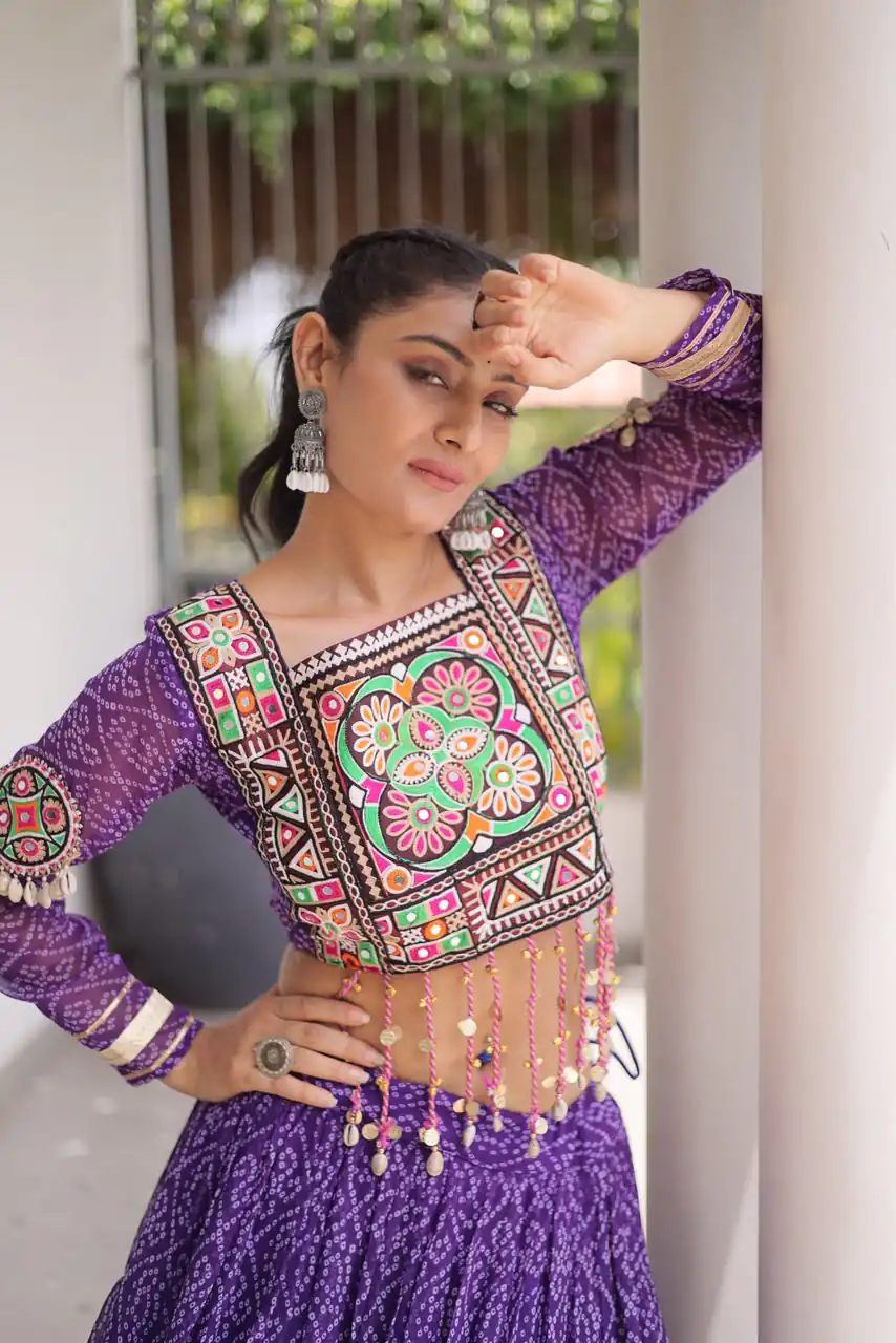 KA 5080 Purple| Faux Georgette Lehenga Choli with Embroidery Work & Lace Work. Special Price ₹2499. Delivery 4-6 Working Days. Shop now. | Bollywood Lehenga, Creative Lehenga, Designer Lehenga, Embroidered Lehenga, Lehenga, Party Wear Lehenga