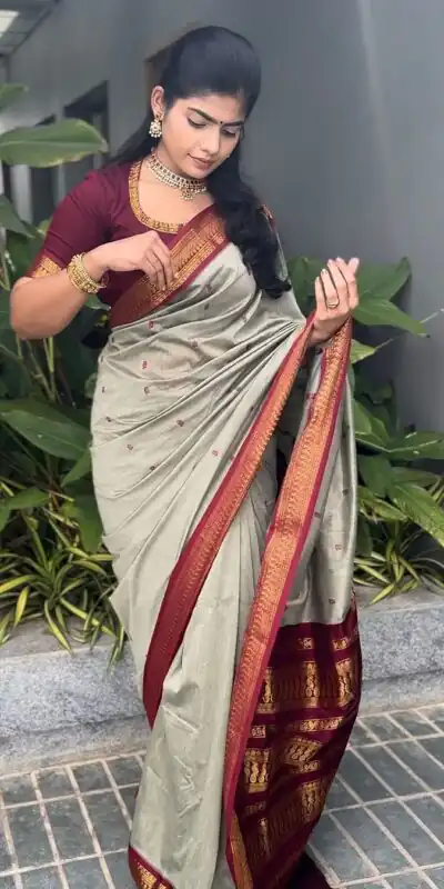 KP 6092 Grey Soft Lichi Silk Cloth Saree Perfect for Wedding, Party, Family Gatherings, Sangeet, Festive Deal ₹1449. Delivery 4-6 Working Days | Creative Sarees, Bollywood Sarees, Designer Sarees, Embroidered Sarees, Ethnic Saree, Modern Digital sarees, Party Wear Sarees, Sarees