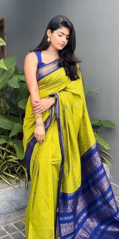 KP 6092 Lime Yellow Soft Lichi Silk Cloth Saree Perfect for Wedding, Party, Family Gatherings, Sangeet, Festive Deal ₹1449. Delivery 4-6 Working Days | Creative Sarees, Bollywood Sarees, Designer Sarees, Embroidered Sarees, Ethnic Saree, Modern Digital sarees, Party Wear Sarees, Sarees