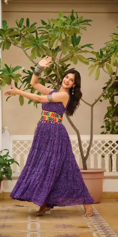 Ram 110 Purple Pretty Red Faux Georgette Mirror Gamathi Work Gown . Wedding, Party, Festive Get it for ₹2049. Delivery 4-6 Working Days. Shop now. | Bollywood Gowns, Creative Gowns, Designer Gowns, Embroidered Gowns, Gowns, Party Wear Gowns