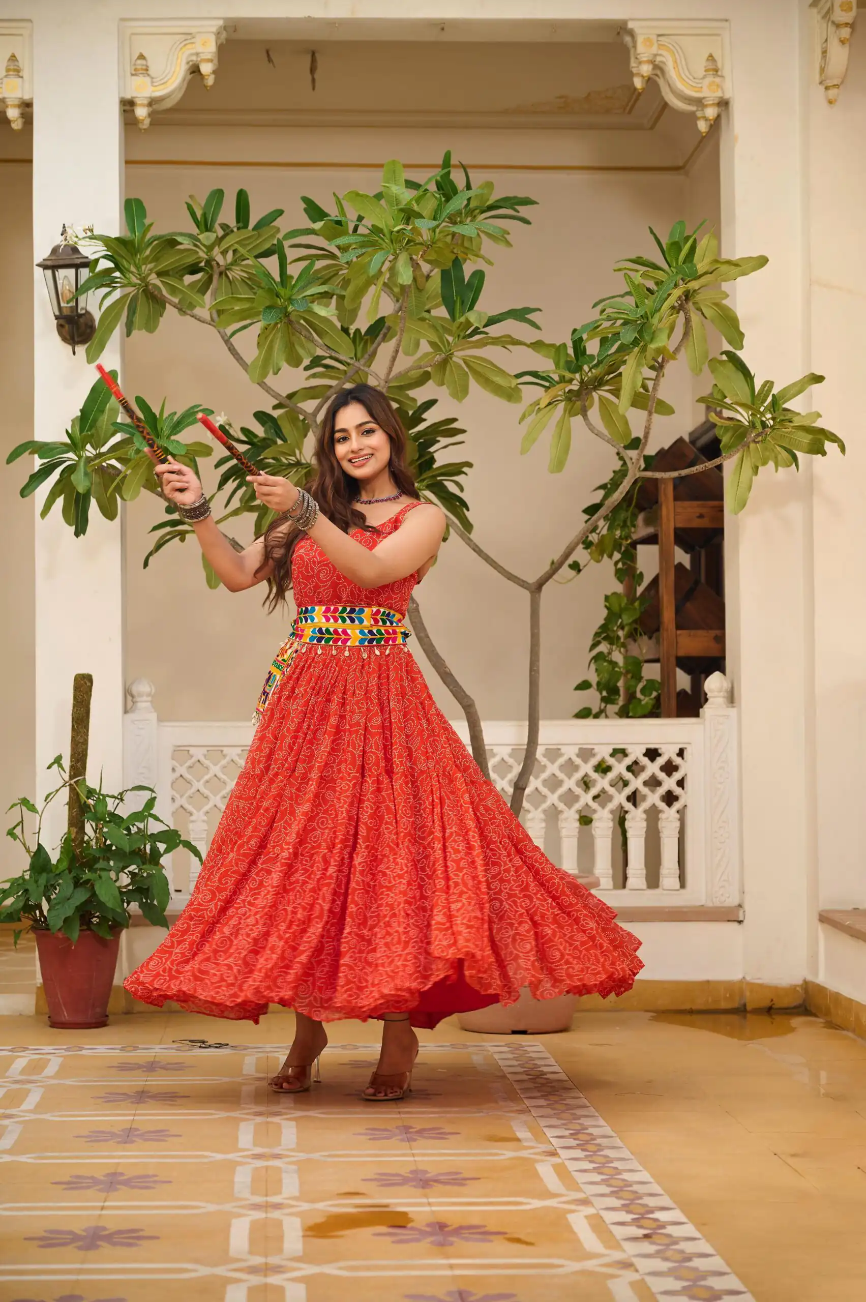 Ram 110 Red Pretty Red Faux Georgette Mirror Gamathi Work Gown . Wedding, Party, Festive Get it for ₹2049. Delivery 4-6 Working Days. Shop now. | Bollywood Gowns, Creative Gowns, Designer Gowns, Embroidered Gowns, Gowns, Party Wear Gowns