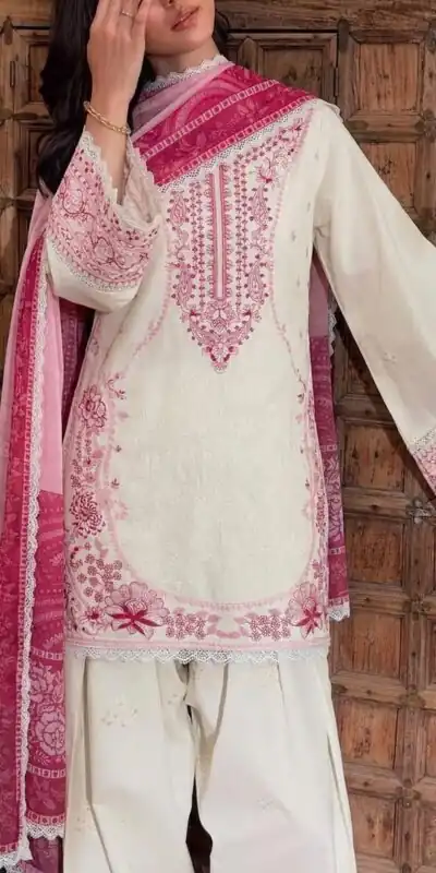AD 233 White in White Satin Rayon Digital Print & Embroidery Work Salwar Suit . Festive Deal ₹2449. Delivery 4-6 Working Days. Shop now. | Casual Suits, Jump Suits, Creative suits, Designer Suits, Palazzo Suits, Party Wear Suits, Patiala Suits, Salwar suit, Straight Suits