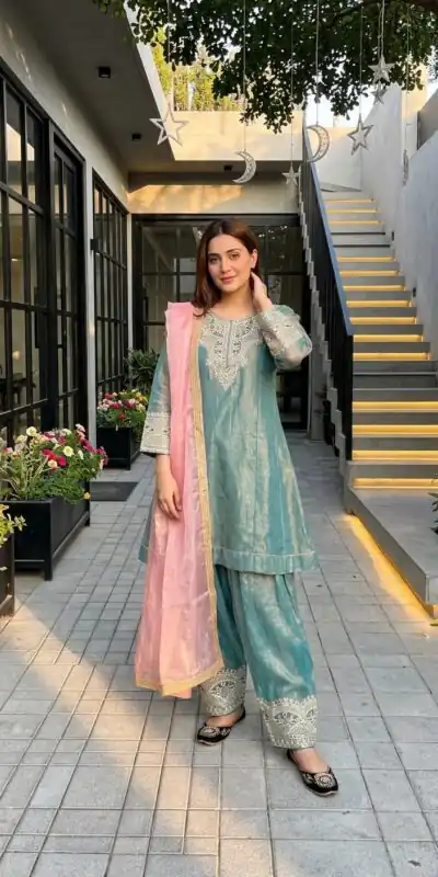 KF 1728 Blue Silk Salwar Suit Perfect for Wedding, Party, Family Gatherings, Onam, Engagement – . Affordable Price ₹2099. Delivery 4-6 Working Da | Casual Suits, Jump Suits, Creative suits, Designer Suits, Palazzo Suits, Party Wear Suits, Patiala Suits, Salwar suit, Straight Suits