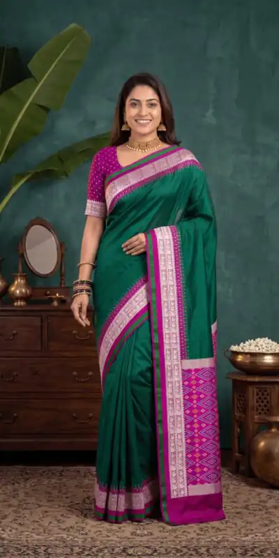 MB 261 Green | Purple Soft Crafted Saree with Moti Work & Zari Work. Now at just ₹1999. Delivery 4-6 Working Days. Shop now. | Creative Sarees, Bollywood Sarees, Designer Sarees, Embroidered Sarees, Ethnic Saree, Modern Digital sarees, Party Wear Sarees, Sarees