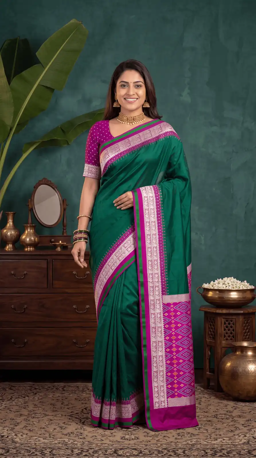 MB 261 Green | Purple Soft Crafted Saree with Moti Work & Zari Work. Now at just ₹1999. Delivery 4-6 Working Days. Shop now. | Creative Sarees, Bollywood Sarees, Designer Sarees, Embroidered Sarees, Ethnic Saree, Modern Digital sarees, Party Wear Sarees, Sarees
