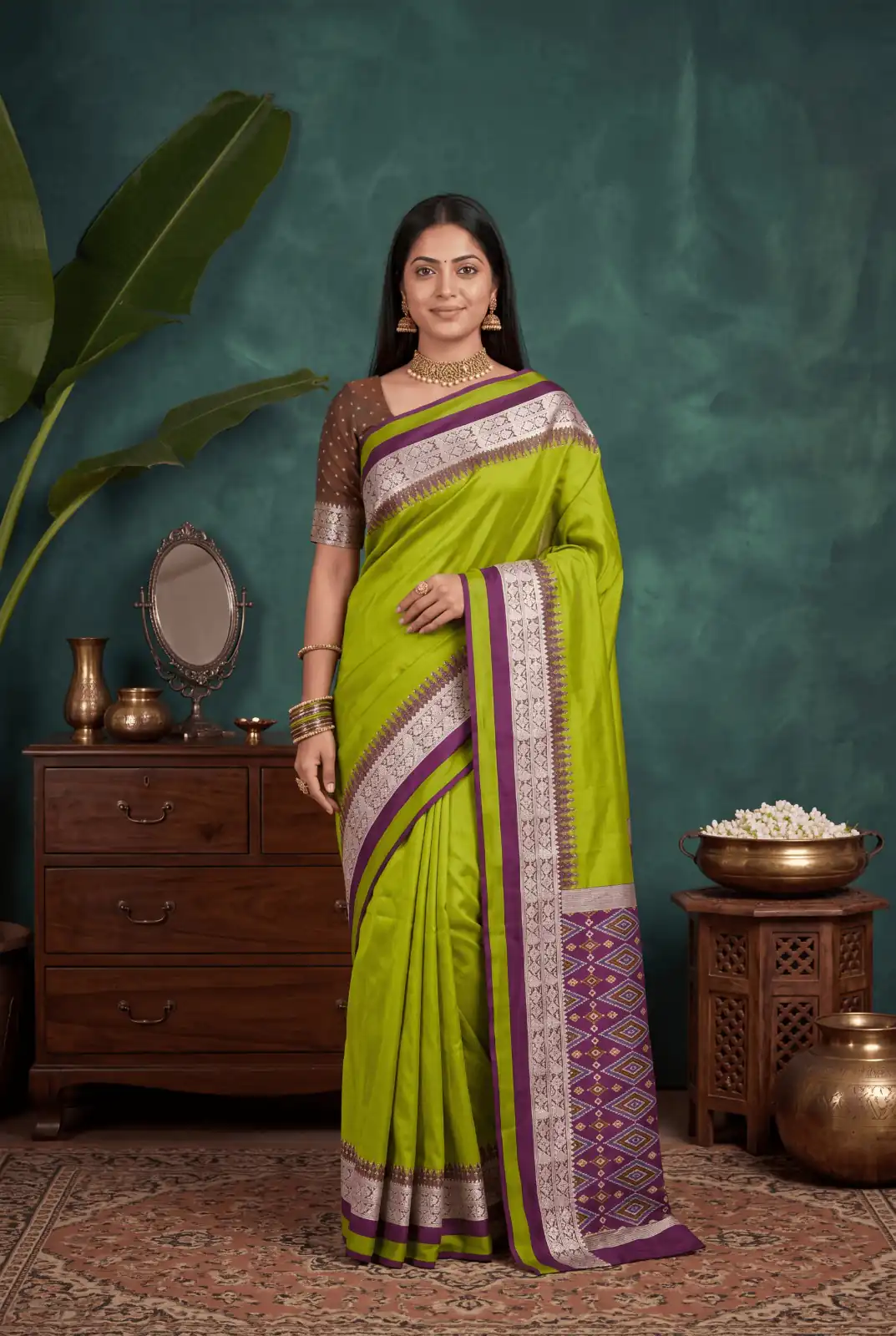 MB 261 Mehandi | Purple Soft Crafted Saree with Moti Work & Zari Work. Now at just ₹1999. Delivery 4-6 Working Days. Shop now. | Creative Sarees, Bollywood Sarees, Designer Sarees, Embroidered Sarees, Ethnic Saree, Modern Digital sarees, Party Wear Sarees, Sarees