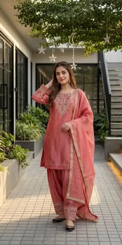 KF 1728 Peach Silk Salwar Suit Perfect for Wedding, Party, Family Gatherings, Onam, Engagement – . Affordable Price ₹2099. Delivery 4-6 Working Da | Casual Suits, Jump Suits, Creative suits, Designer Suits, Palazzo Suits, Party Wear Suits, Patiala Suits, Salwar suit, Straight Suits