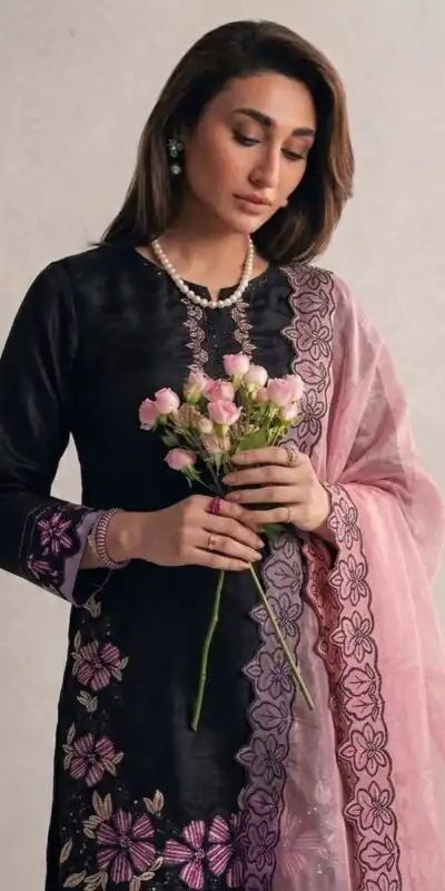 SR 1709 Pink Color Roman Silk Salwar Suit with Embroidery Work. Available at ₹2399 only. Delivery 4-6 Working Days. Shop now. | Casual Suits, Jump Suits, Creative suits, Designer Suits, Palazzo Suits, Party Wear Suits, Patiala Suits, Salwar suit, Straight Suits