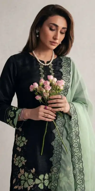 SR 1709 Pista Color Roman Silk Salwar Suit with Embroidery Work. Available at ₹2399 only. Delivery 4-6 Working Days. Shop now. | Casual Suits, Jump Suits, Creative suits, Designer Suits, Palazzo Suits, Party Wear Suits, Patiala Suits, Salwar suit, Straight Suits