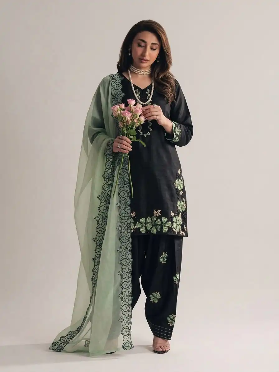 SR 1709 Pista Color Roman Silk Salwar Suit with Embroidery Work. Available at ₹2399 only. Delivery 4-6 Working Days. Shop now. | Casual Suits, Jump Suits, Creative suits, Designer Suits, Palazzo Suits, Party Wear Suits, Patiala Suits, Salwar suit, Straight Suits