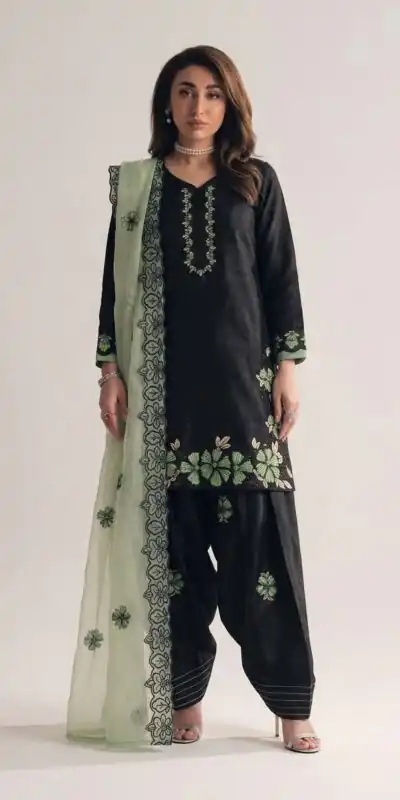 SR 1709 Pista Color Roman Silk Salwar Suit with Embroidery Work. Available at ₹2399 only. Delivery 4-6 Working Days. Shop now. | Casual Suits, Jump Suits, Creative suits, Designer Suits, Palazzo Suits, Party Wear Suits, Patiala Suits, Salwar suit, Straight Suits