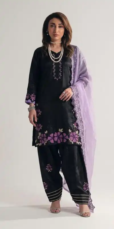 SR 1709 Purple Color Roman Silk Salwar Suit with Embroidery Work. Available at ₹2399 only. Delivery 4-6 Working Days. Shop now. | Casual Suits, Jump Suits, Creative suits, Designer Suits, Palazzo Suits, Party Wear Suits, Patiala Suits, Salwar suit, Straight Suits