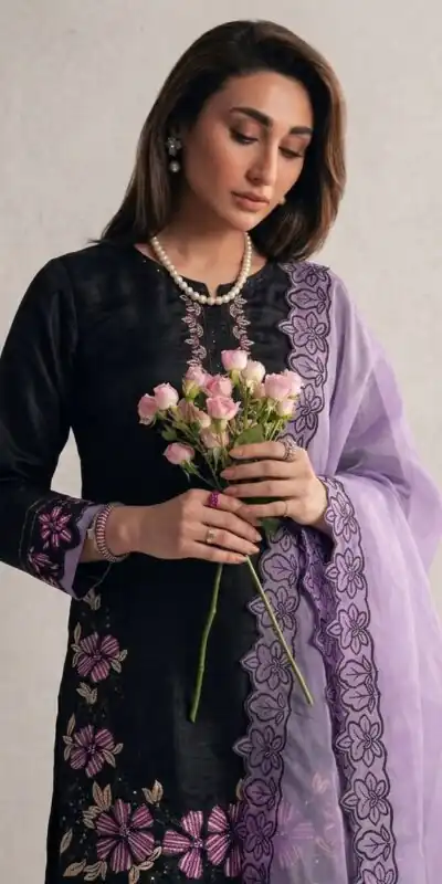 SR 1709 Purple Color Roman Silk Salwar Suit with Embroidery Work. Available at ₹2399 only. Delivery 4-6 Working Days. Shop now. | Casual Suits, Jump Suits, Creative suits, Designer Suits, Palazzo Suits, Party Wear Suits, Patiala Suits, Salwar suit, Straight Suits
