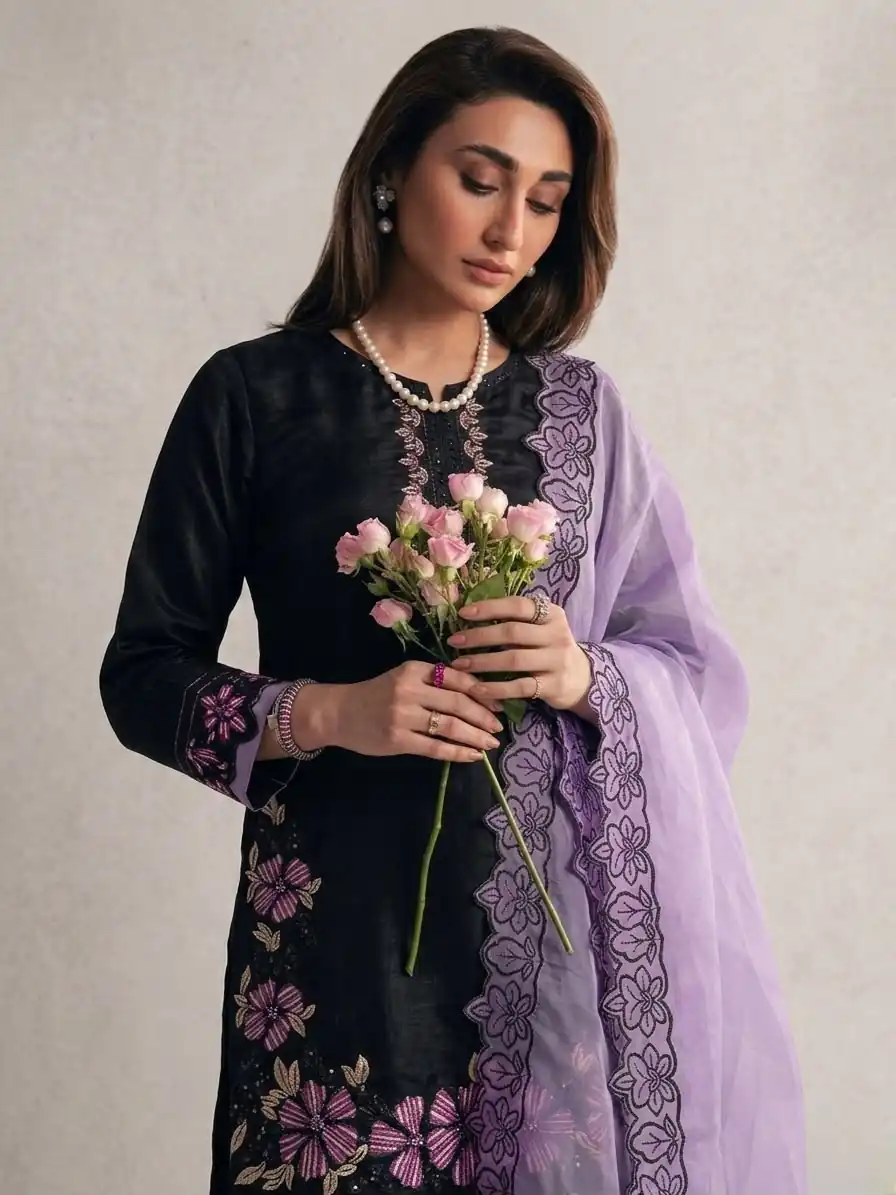 SR 1709 Purple Color Roman Silk Salwar Suit with Embroidery Work. Available at ₹2399 only. Delivery 4-6 Working Days. Shop now. | Casual Suits, Jump Suits, Creative suits, Designer Suits, Palazzo Suits, Party Wear Suits, Patiala Suits, Salwar suit, Straight Suits