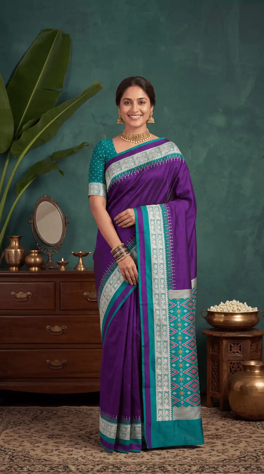 MB 261 Purple | Purple Soft Crafted Saree with Moti Work & Zari Work. Now at just ₹1999. Delivery 4-6 Working Days. Shop now. | Creative Sarees, Bollywood Sarees, Designer Sarees, Embroidered Sarees, Ethnic Saree, Modern Digital sarees, Party Wear Sarees, Sarees
