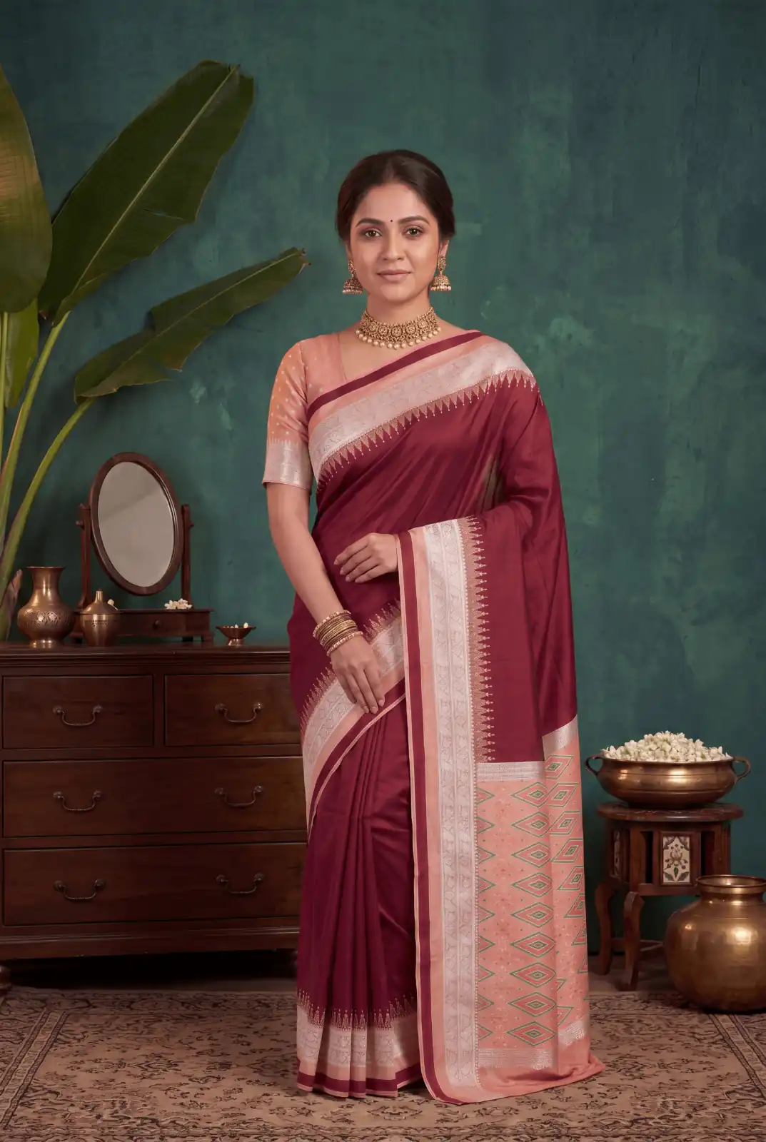 MB 261 Red | Color Soft Crafted Saree with Moti Work & Zari Work. Now at just ₹1999. Delivery 4-6 Working Days. Shop now. | Creative Sarees, Bollywood Sarees, Designer Sarees, Embroidered Sarees, Ethnic Saree, Modern Digital sarees, Party Wear Sarees, Sarees