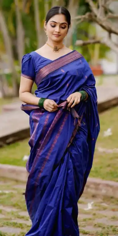 KPR 159 Royal Blue Soft Lichi Silk Cloth Saree Perfect for Wedding, Party, Family Gatherings, Sangeet, – . Festive Deal ₹1349. Delivery 4-6 Working Days | Creative Sarees, Bollywood Sarees, Designer Sarees, Embroidered Sarees, Ethnic Saree, Modern Digital sarees, Party Wear Sarees, Sarees