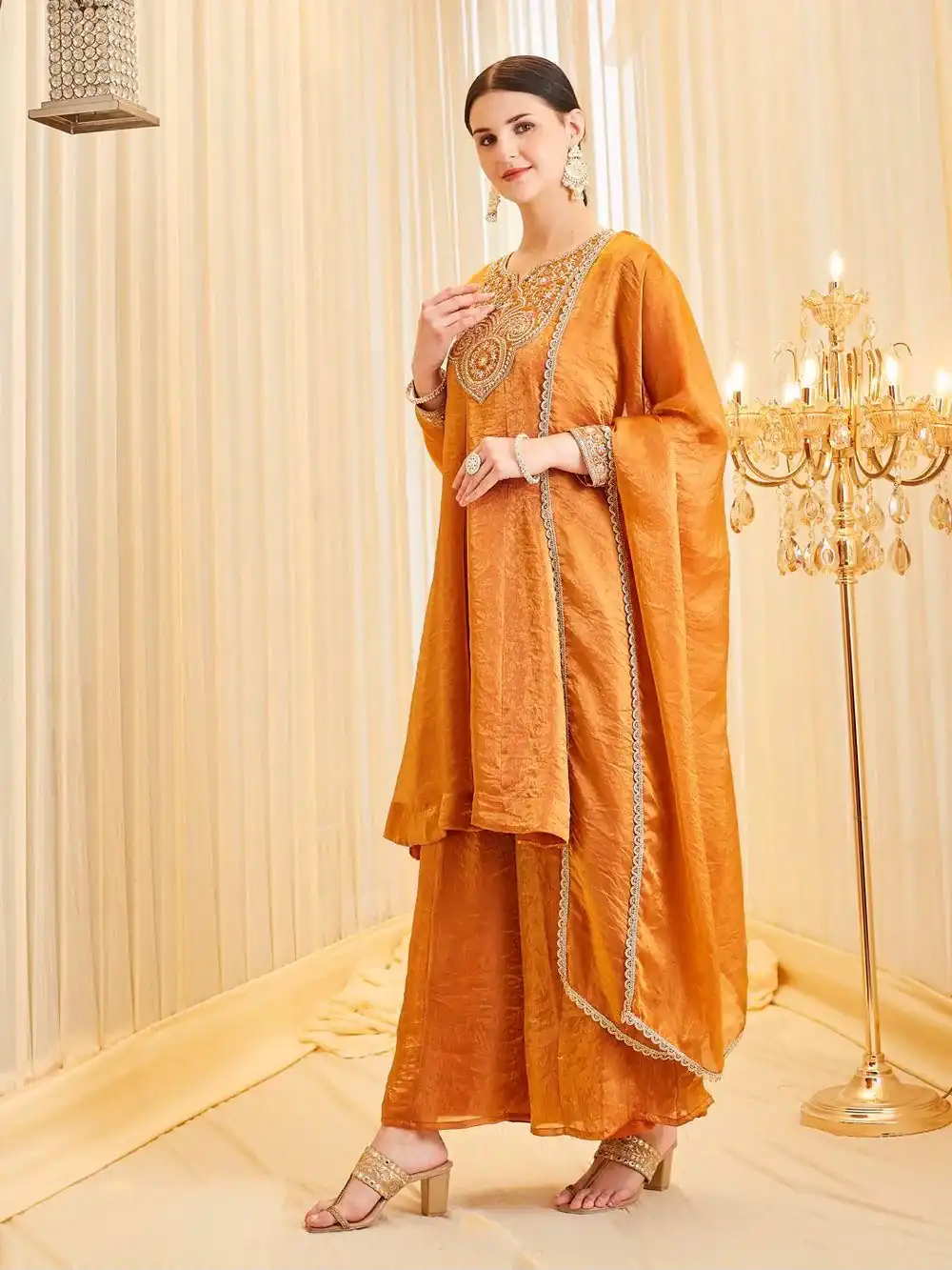 KF 1727 Rust Fandy Silk Salwar Suit Perfect for Wedding, Party, Family Gatherings, Onam, Engagement – . Affordable Price ₹1849. Delivery 4-6 Working Da | Casual Suits, Jump Suits, Creative suits, Designer Suits, Palazzo Suits, Party Wear Suits, Patiala Suits, Salwar suit, Straight Suits