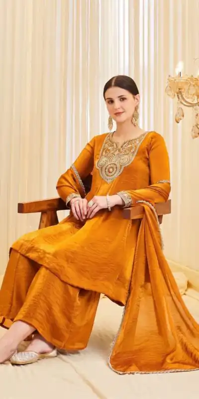 KF 1727 Rust Fandy Silk Salwar Suit Perfect for Wedding, Party, Family Gatherings, Onam, Engagement – . Affordable Price ₹1849. Delivery 4-6 Working Da | Casual Suits, Jump Suits, Creative suits, Designer Suits, Palazzo Suits, Party Wear Suits, Patiala Suits, Salwar suit, Straight Suits