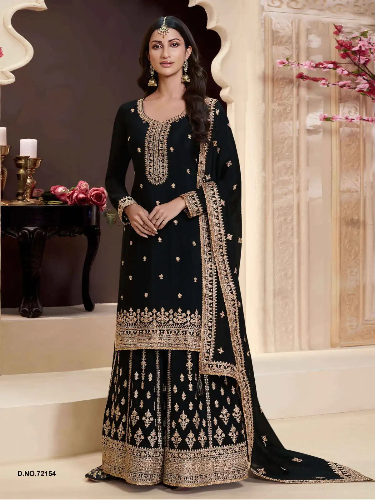 FC  71151 Black Chinon Salwar Suit Perfect for Wedding, Party, Lohri, Eid, Holi – . Affordable Price ₹2549. Delivery 4-6 Working Days. Shop now. | Casual Suits, Jump Suits, Creative suits, Designer Suits, Palazzo Suits, Party Wear Suits, Patiala Suits, Salwar suit, Straight Suits