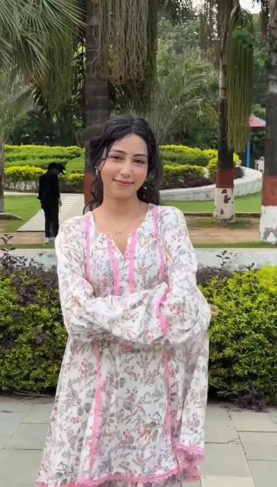 SRK 3180 Pink Natural Crep Lace Work & Digital Print Salwar Suit . Exclusive Offer ₹1949. Delivery 4-6 Working Days. Shop now. | Casual Suits, Jump Suits, Creative suits, Designer Suits, Palazzo Suits, Party Wear Suits, Patiala Suits, Salwar suit, Straight Suits
