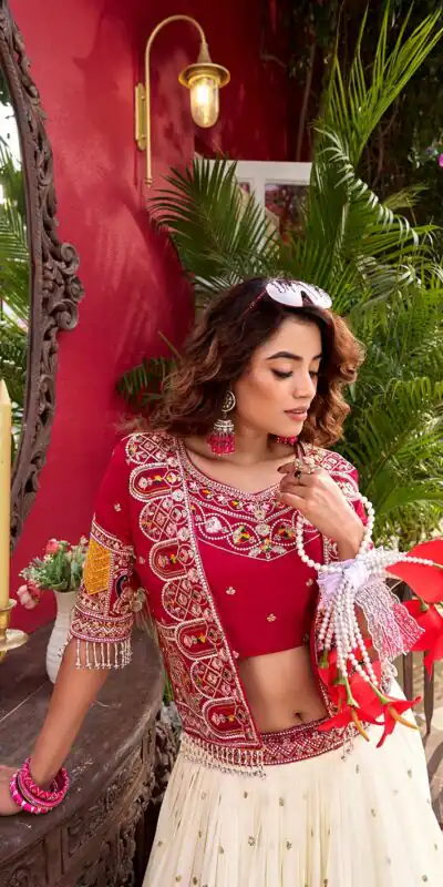 Ram 172 Pink in Color Vichitra Silk Embroidery Work Lehenga Choli . Now at just ₹2649. Delivery 4-6 Working Days. Shop now. | Bollywood Lehenga, Creative Lehenga, Designer Lehenga, Embroidered Lehenga, Lehenga, Party Wear Lehenga