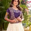 Ram 172 Purple in Color Vichitra Silk Embroidery Work Lehenga Choli . Now at just ₹2649. Delivery 4-6 Working Days. Shop now. | Bollywood Lehenga, Creative Lehenga, Designer Lehenga, Embroidered Lehenga, Lehenga, Party Wear Lehenga