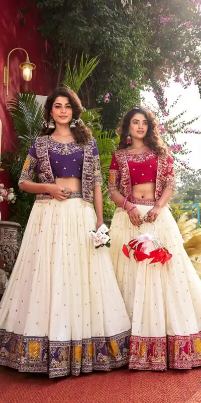 Ram 172 Purple in Color Vichitra Silk Embroidery Work Lehenga Choli . Now at just ₹2649. Delivery 4-6 Working Days. Shop now. | Bollywood Lehenga, Creative Lehenga, Designer Lehenga, Embroidered Lehenga, Lehenga, Party Wear Lehenga